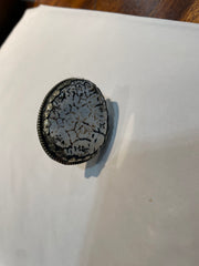 Wild Horse Stone Adjustable Ornate Ring