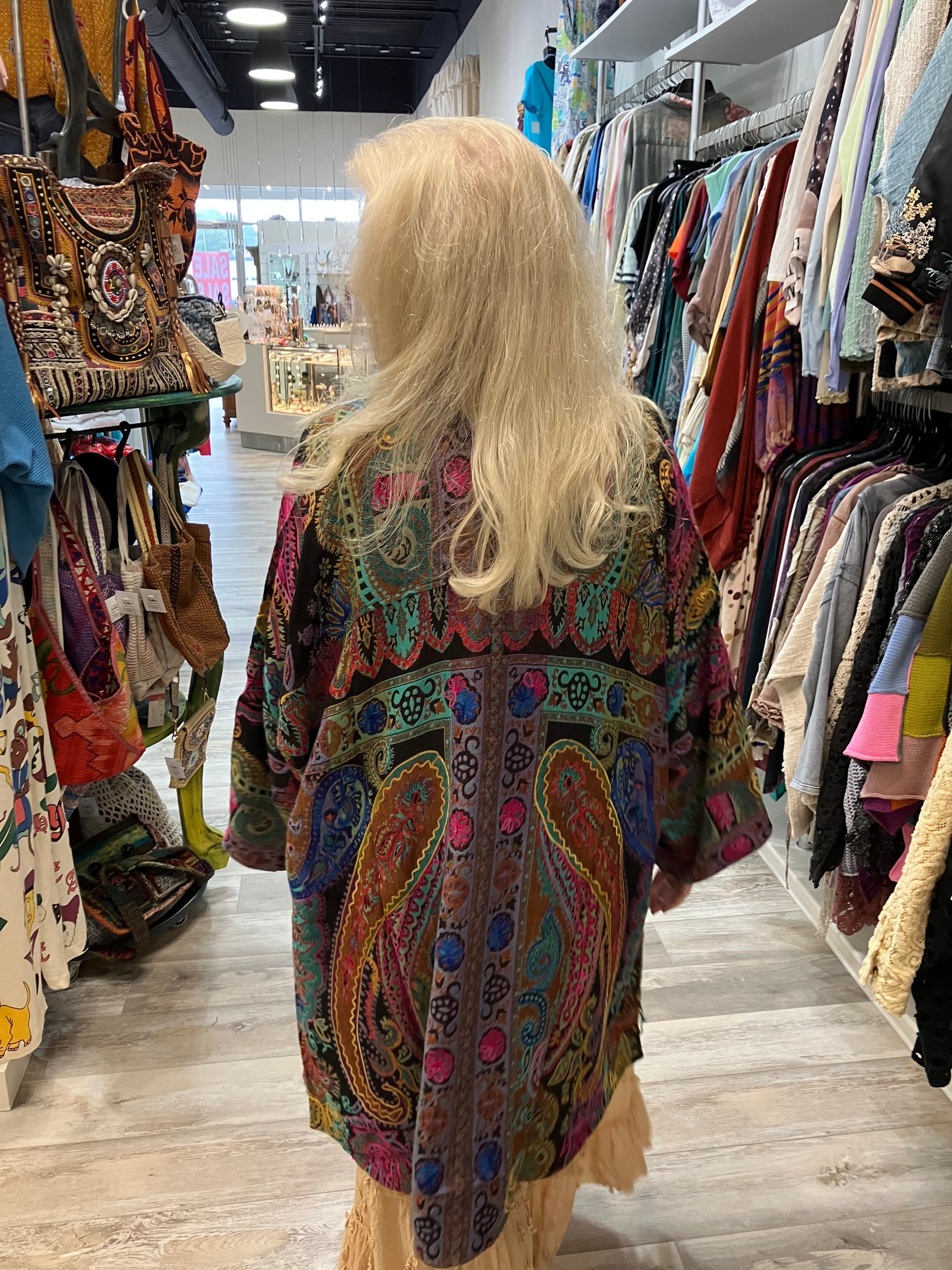 Reversible Tapestry Jacket