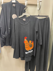 Ms Cluckers Tee by Doodles