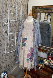 Rose Print with Lace Dress by The PaperLace - Robin Boutique-Boutique 