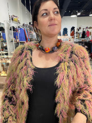 Springy Ball Drop Earrings by Jeff Lieb