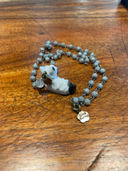 Spotted Westie Dog Necklace by Gina