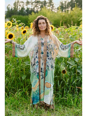 I Paint My Dream Opera Robe Duster Kimono by Market Of Stars