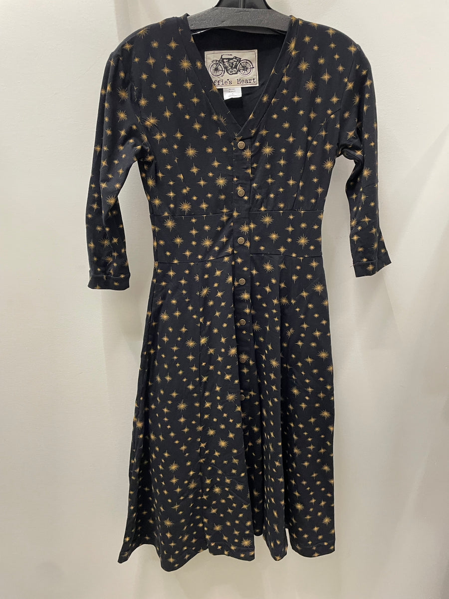 Clare Dress in Twinkle Print by Effie's Heart