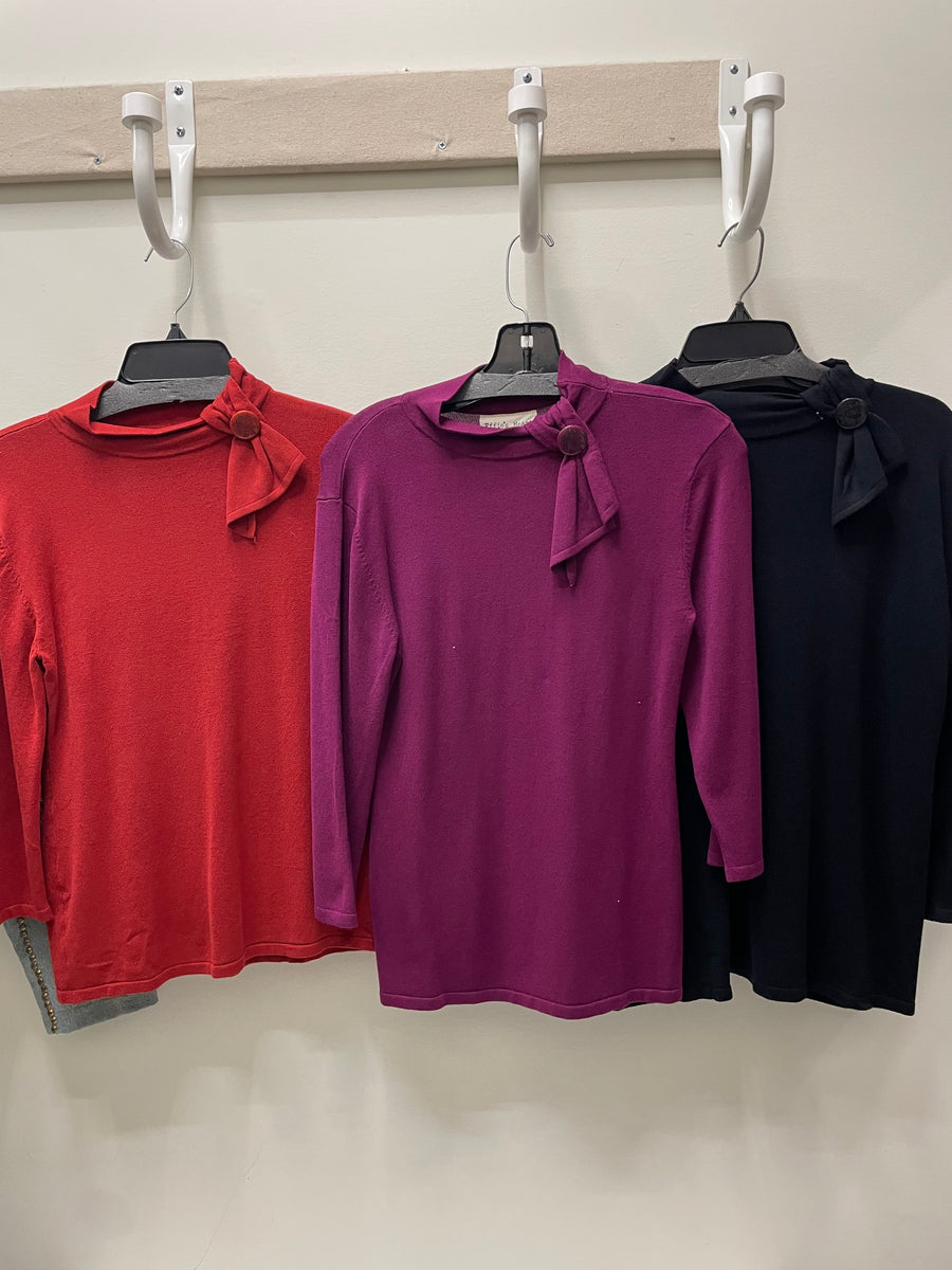 Leonora Pullover in Jam by Effie's Heart