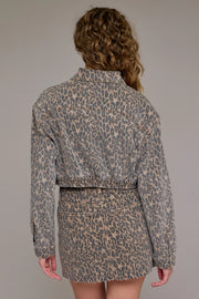 Cheetah Cargo Jacket by Hidden Jeans