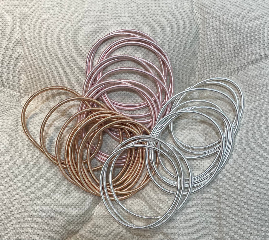 Thick Guitar string bracelets in several colors
