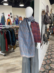 Silk Kantha Scarf #5010 by Robin