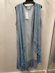 Long Ruffle Vest by The Paper Lace