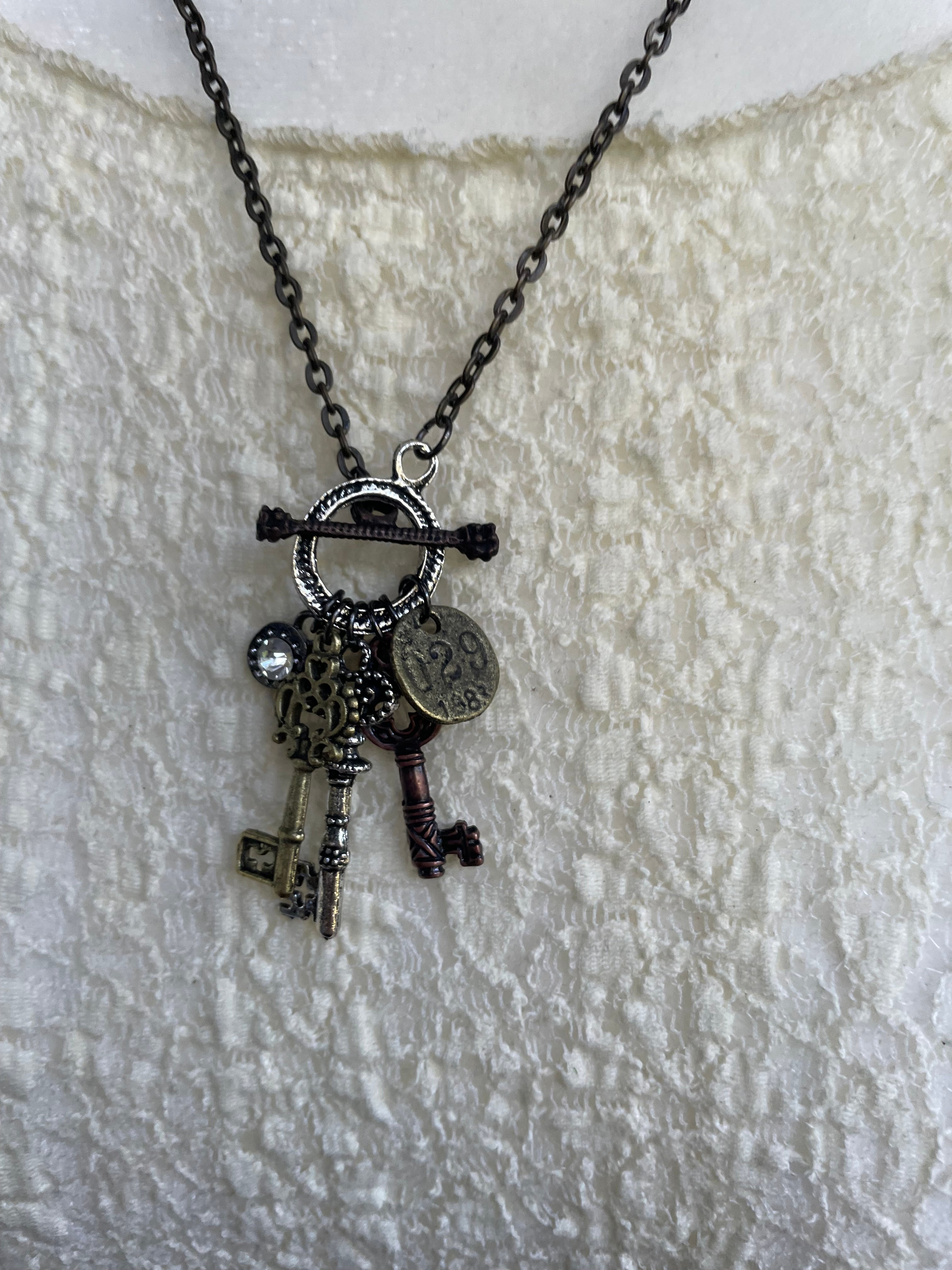 Key Cluster Necklace