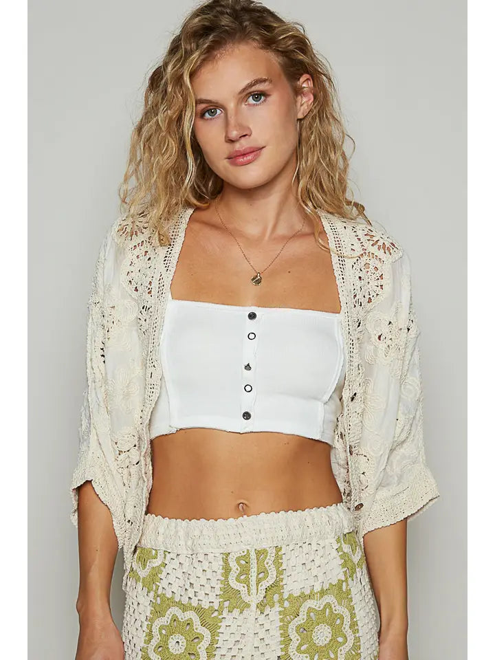 Simply Sweet Crochet Cardigan