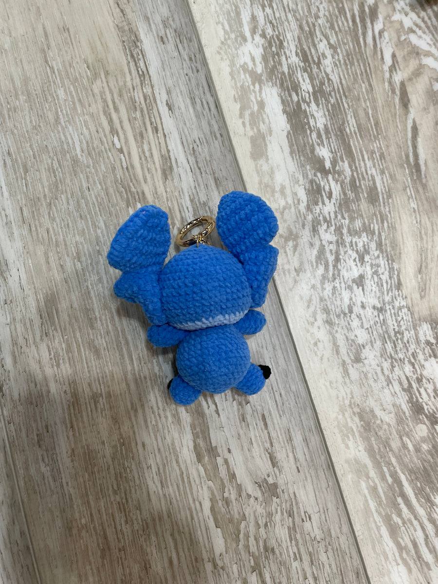 Whimsical Crocheted Bag Charms