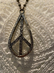 Peace & Love Necklace by Gina