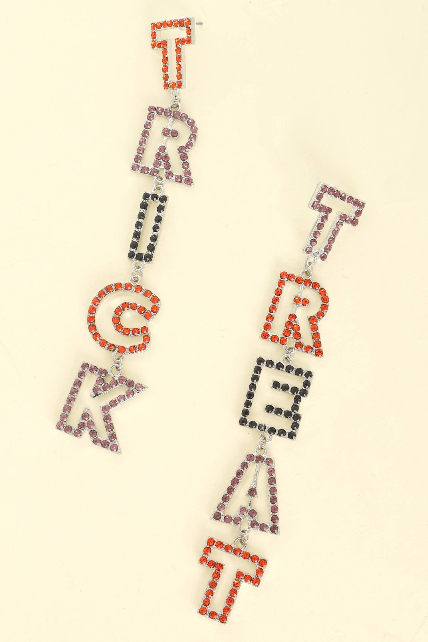 Halloween Trick or Treat Dangle Earrings