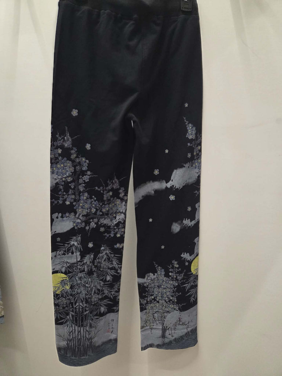 Zen Pant in Bamboo Print by Paparazzi