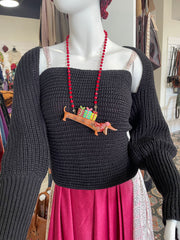 Dachshund Presents Necklace by Gina