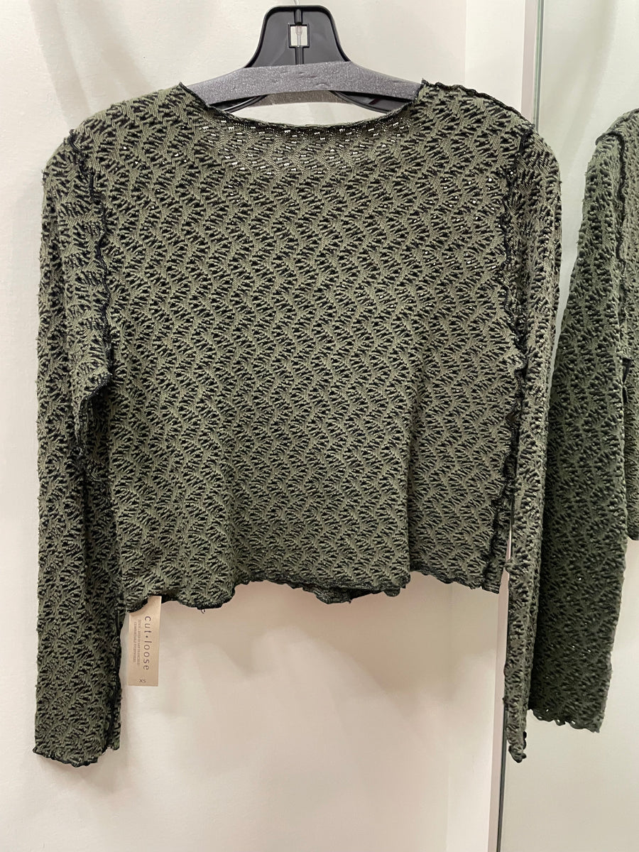 Pebbles Kiss Cardigan by Cut Loose