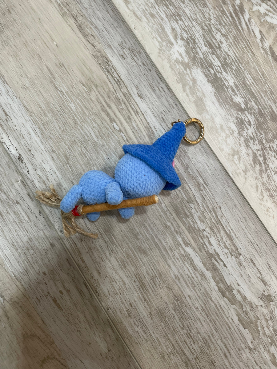 Whimsical Crocheted Bag Charms