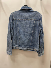 Denim Sequin Jacket by Adore