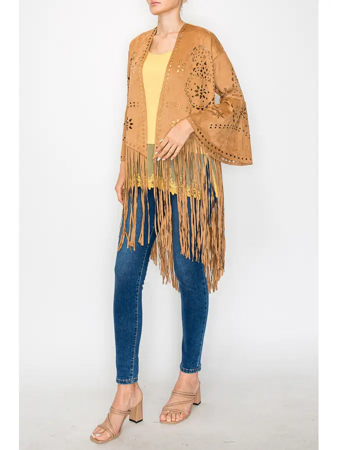 Western Fringe Jacket by Origami