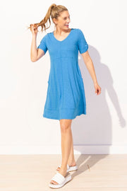 Cotton Slub Bistro Dress by Escape