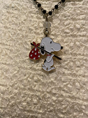 Traveling Snoopy Necklace by Gina