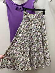 Devonport Skirt in Lilly Print by Effie's Heart