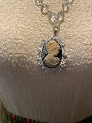 Diadem Cameo Necklace by Gina