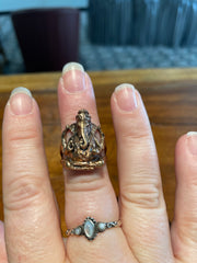 Ganesh Ring in Copper