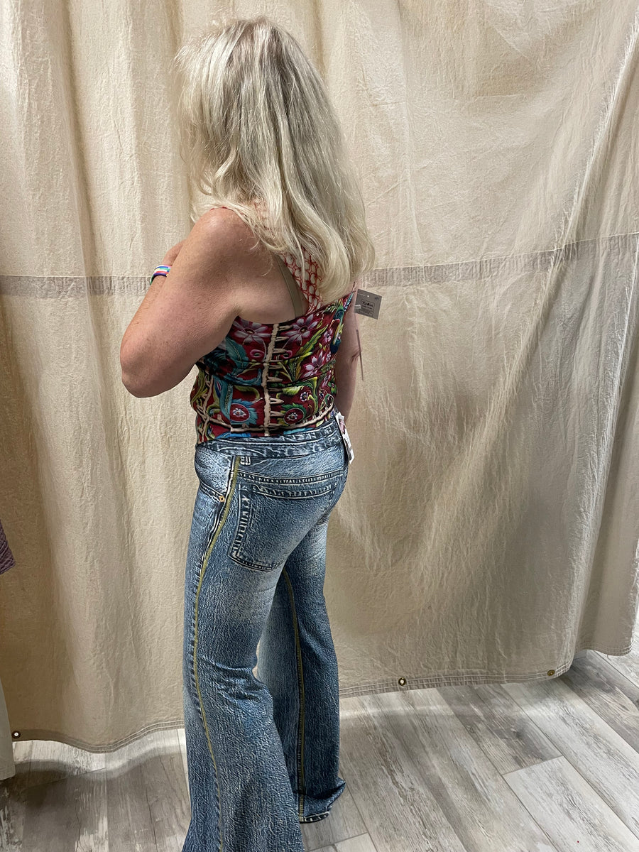 Make Me Boho Peacock Tank by IPNG Design