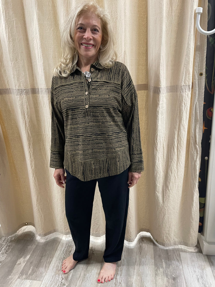 Stripe Seaside Pullover by Escape