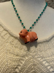 Little Pig, Little Pig Necklace by Gina