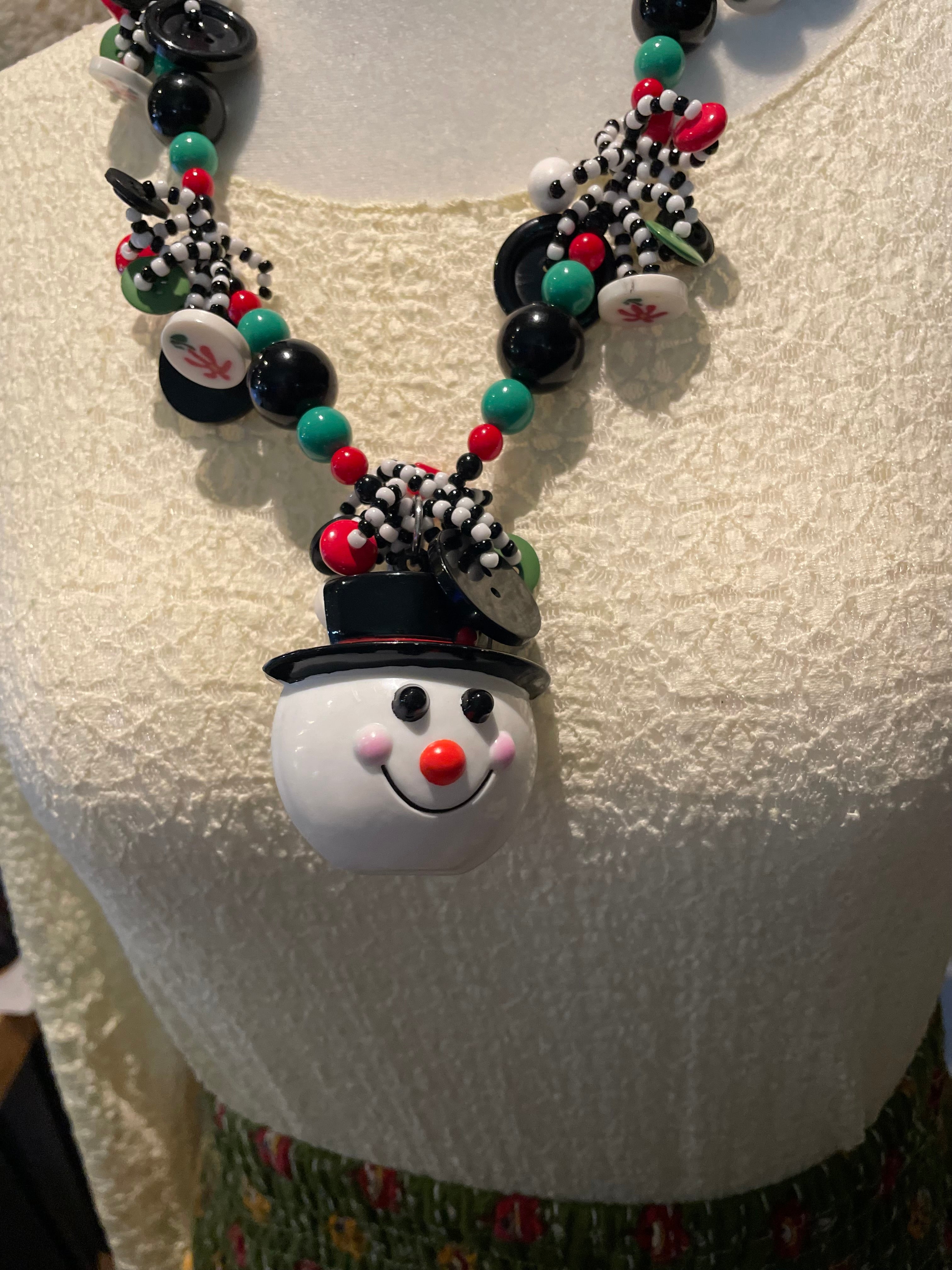 Frosty's North Pole Necklace by Lori