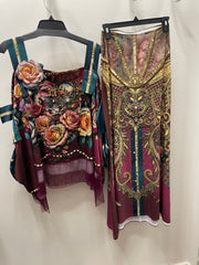 IPNG Design Poncho Blouse in Love Language