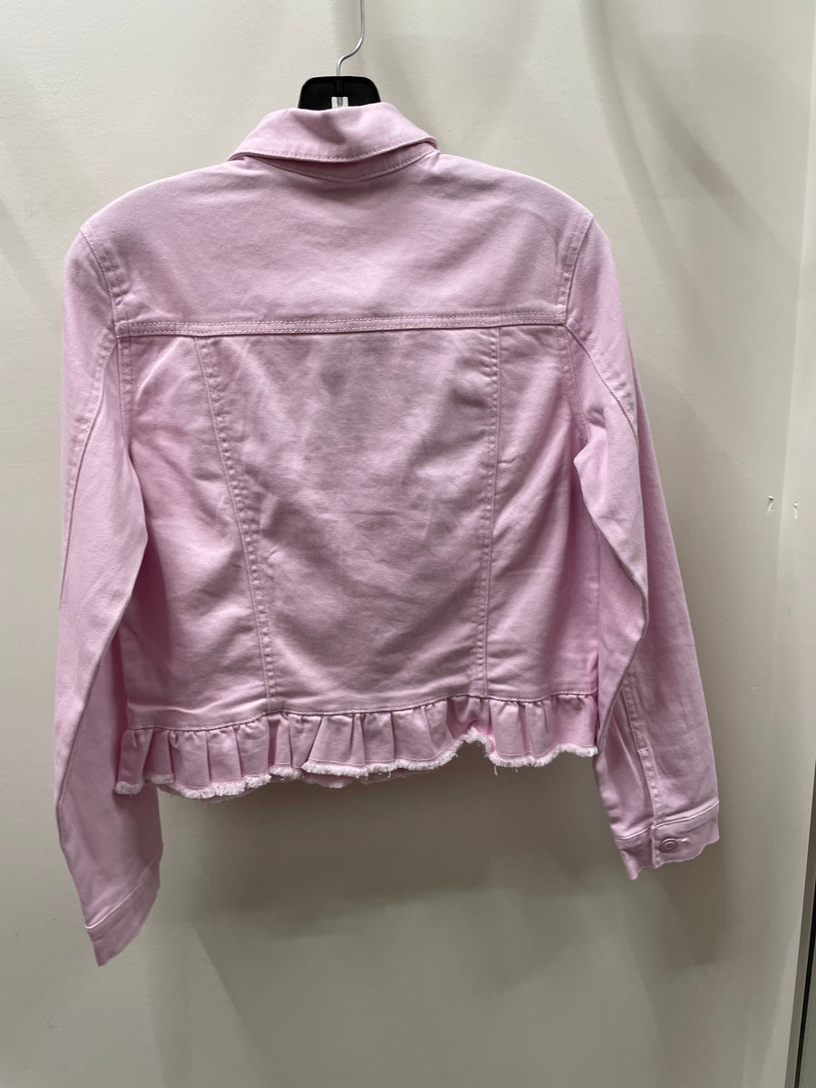 Peplum Chic Denim Jacket