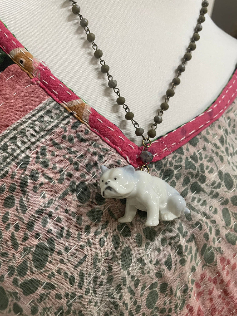Radar the Bulldog Necklace by Gina
