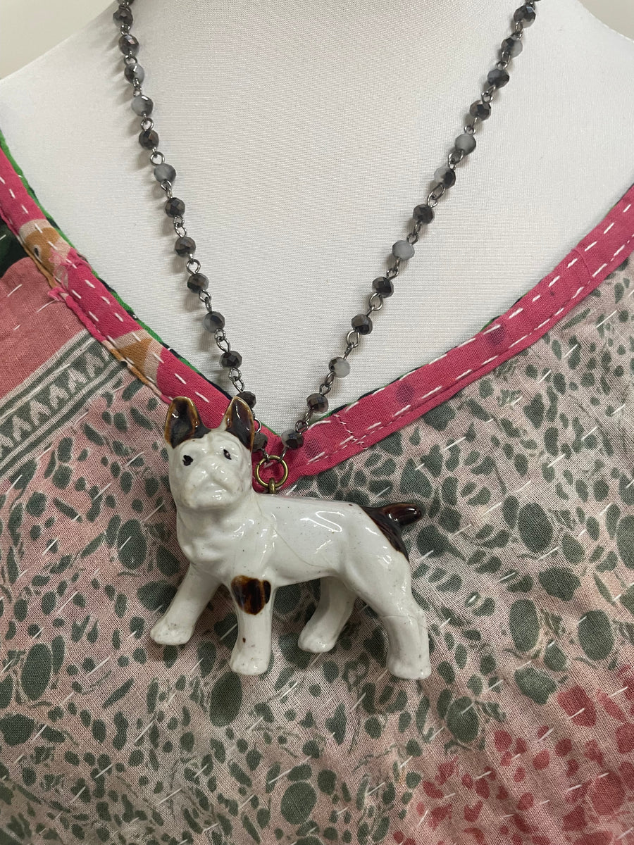 French Bulldog Necklace by Gina
