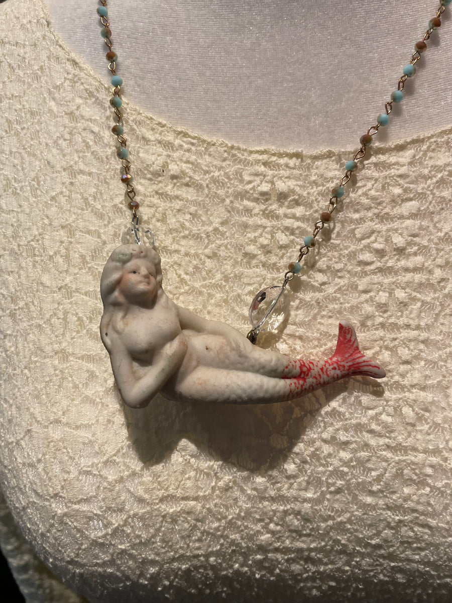 Ocean Dream Mermaid Necklace by Gina