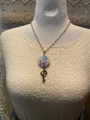 Mr. Caterpillar Button Necklaces by Gina