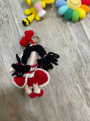 Whimsical Crocheted Bag Charms
