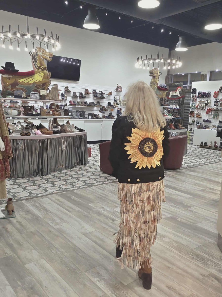 Western Fringe Skirt by WAY