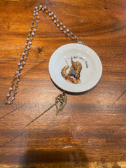 Bid Dog Dish Necklace by Gina