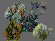 Nepalese Silk Scrunchie Hair Bands Robin Boutique