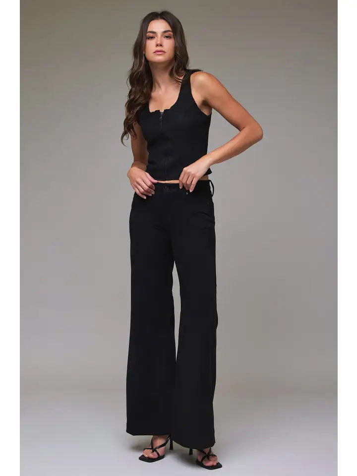 Ella High Rise Suede Jean by Hidden Jeans