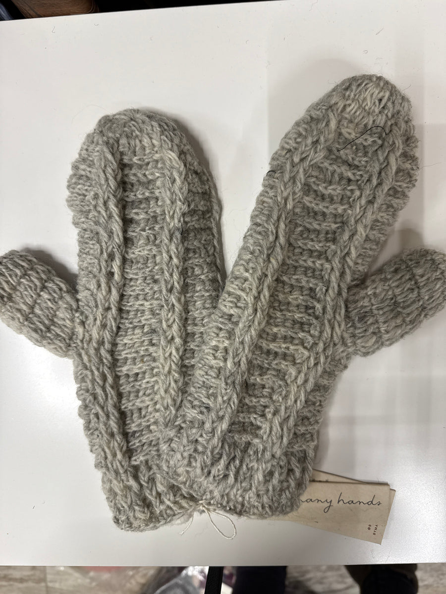 Brecken Knit Handwarmers or Mittens By Many Hands