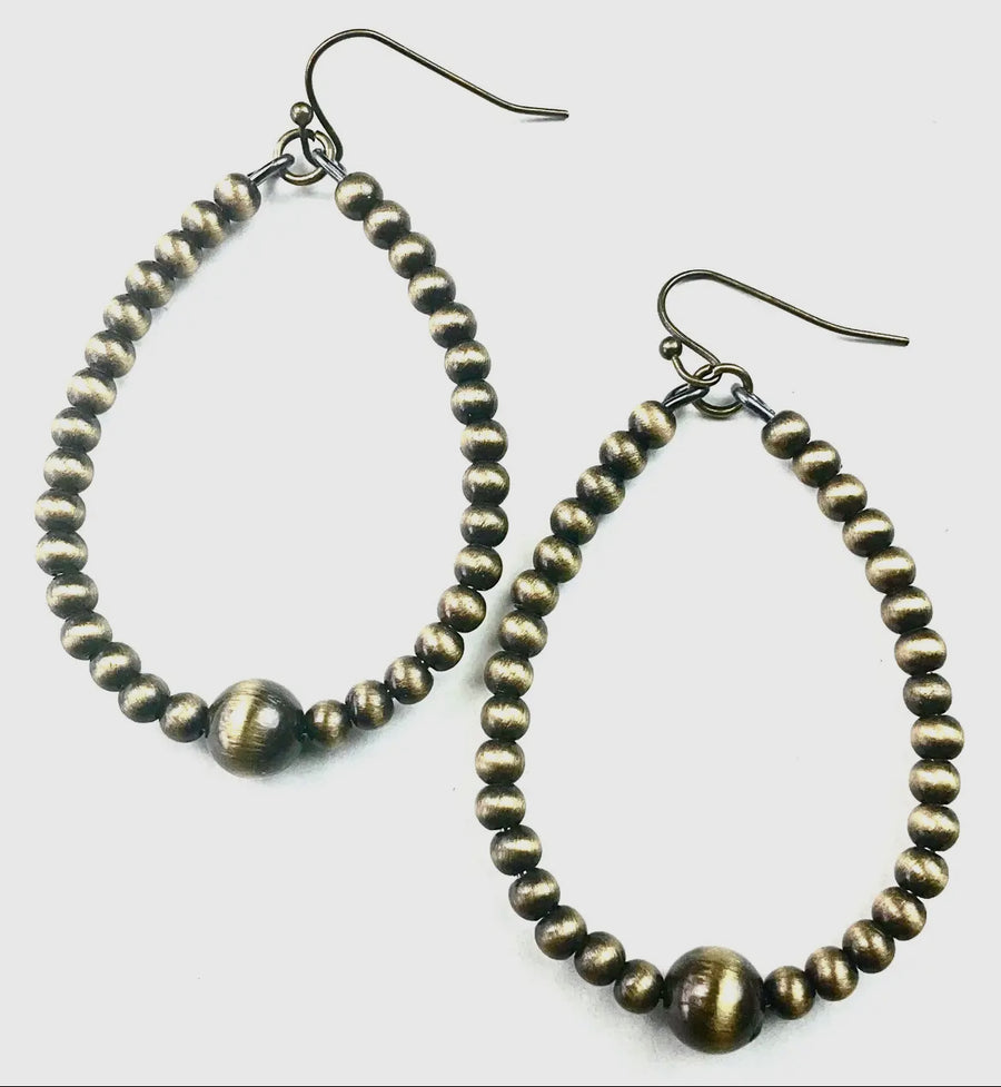 Navajo Pearls Earrings