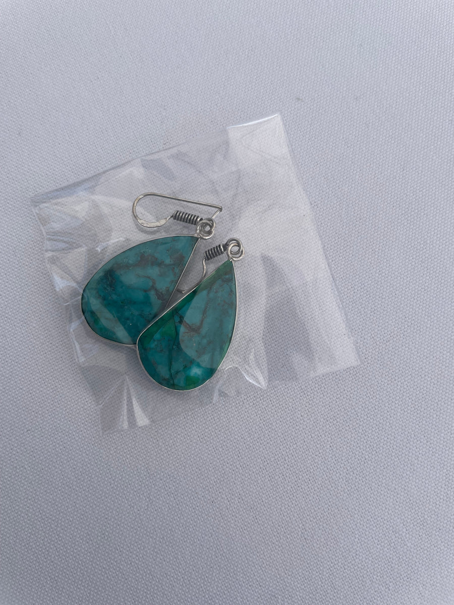 Stone Drop Earrings
