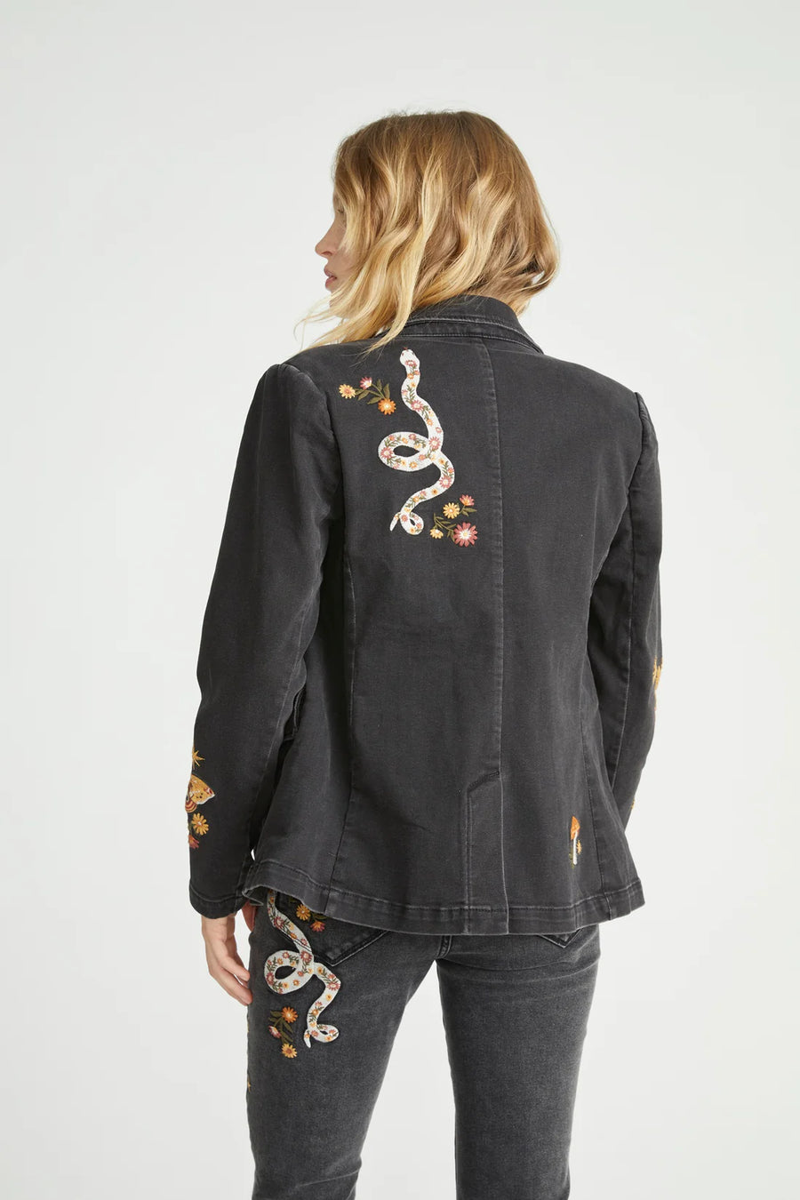 Hallucination Denim Jacket by Driftwood