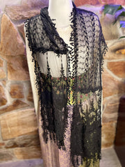 Boho Mixed Embroidered Handmade Scarf Necklace