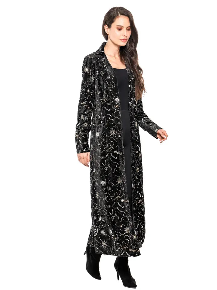 Celestial Velvet Magic Duster by Adore Robin Boutique